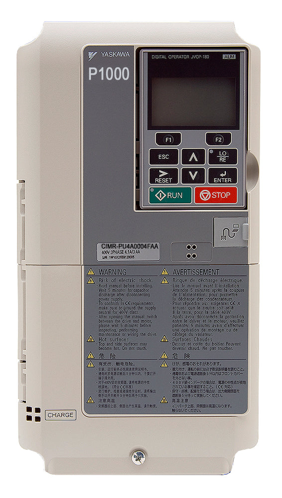 3 HP, 10.0 Amps, 230V Yaskawa CIMR-PU2A0010FAA