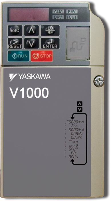 20 HP Yaskawa CIMR-VU2A0056FAA